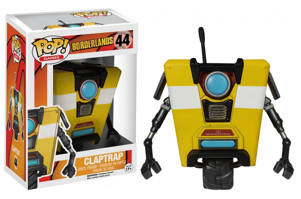 Embarquez pour une aventure dans le monde de "Borderlands" avec cette adorable figurine Funko Pop de Claptrap.