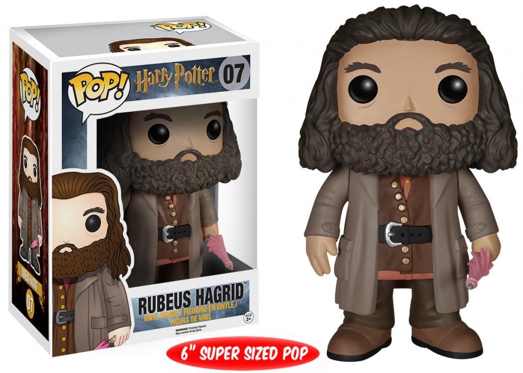 Rejoignez le doux géant de Poudlard avec cette charmante figurine Funko Pop de Rubeus Hagrid.