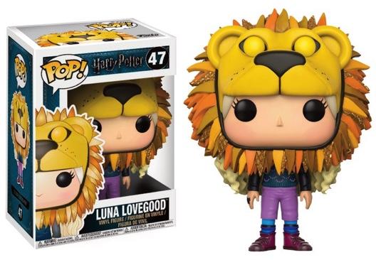 Luna Lovegood avec sa tête de lion