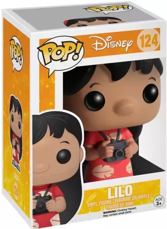 La Funko Pop! #124 de Lilo capture toute la tendresse et l’énergie du célèbre personnage de Disney. Une pièce idéale pour compléter toute collection Lilo & Stitch !