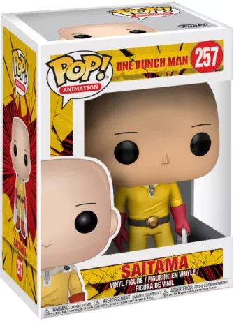 La version Pop! de Saitama, le héros invincible de One Punch Man