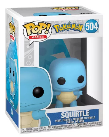 Ajoutez Carapuce à votre collection avec cette figurine Funko Pop! n°504, représentant fidèlement le Pokémon de type Eau de la première génération. Un incontournable pour les fans de Pokémon !