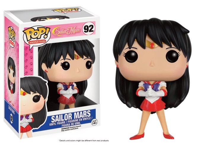 Invoquez la passion et le courage avec cette captivante figurine Funko Pop de Sailor Mars de "Sailor Moon".