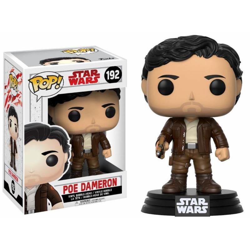 Célébrez l'un des meilleurs pilotes de la Résistance avec cette figurine Funko Pop de Poe Dameron de "Star Wars". 