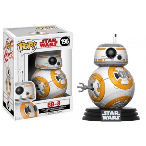 Ajoutez une touche d'astuce et de charme à votre collection avec cette figurine Funko Pop de BB-8, le droïde adoré de la saga "Star Wars".