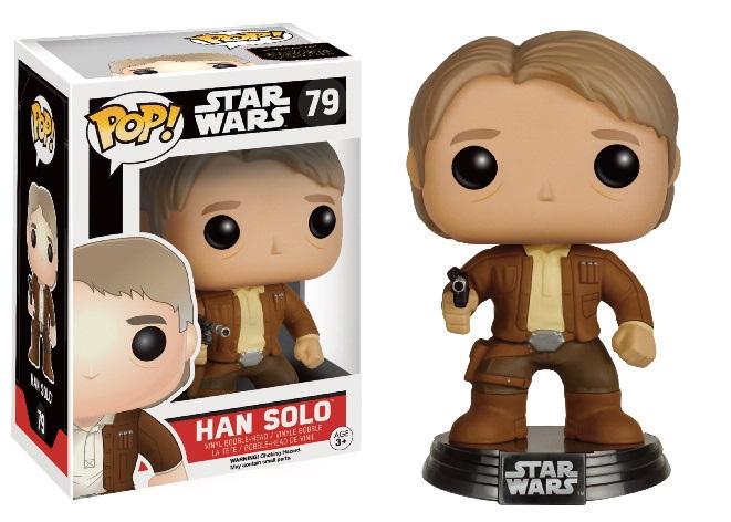 Revivez les aventures de l'un des contrebandiers les plus aimés de la galaxie avec cette figurine Funko Pop de Han Solo, telle qu'il apparaît dans la troisième trilogie de "Star Wars".
