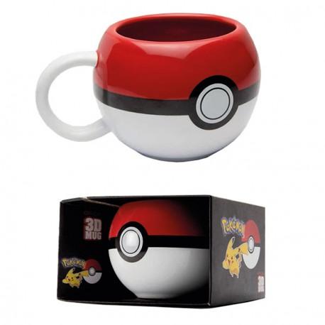 Capturez l'esprit de l'aventure Pokémon avec ce mug de 300 ml inspiré par la célèbre Pokéball.